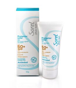 Protector Solar Sorel Sun SPF 50 GEL - piel mixta a grasa